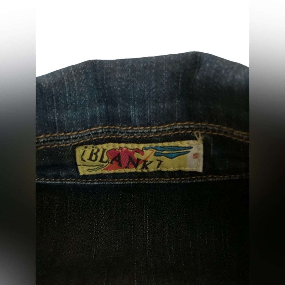 BlankNYC Distressed Jean Jacket Size S - Picture 5 of 5